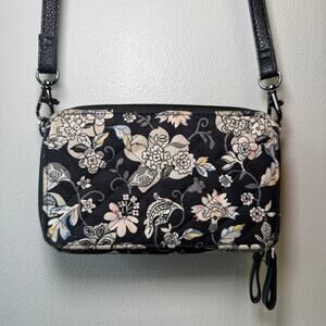 Vera Bradley Holland Garden Floral Print All In One RFID Crossbody Bag Purse